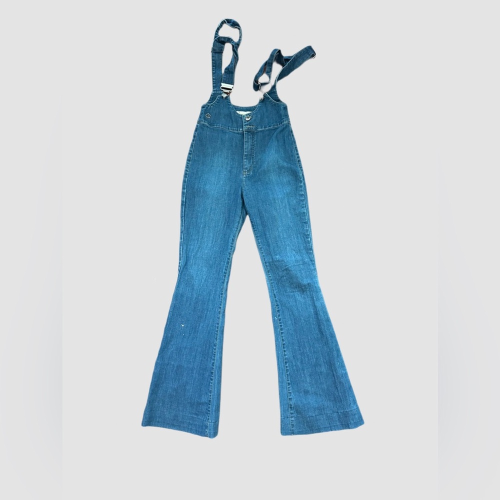 Carmen Steffens suspender Flare jeans